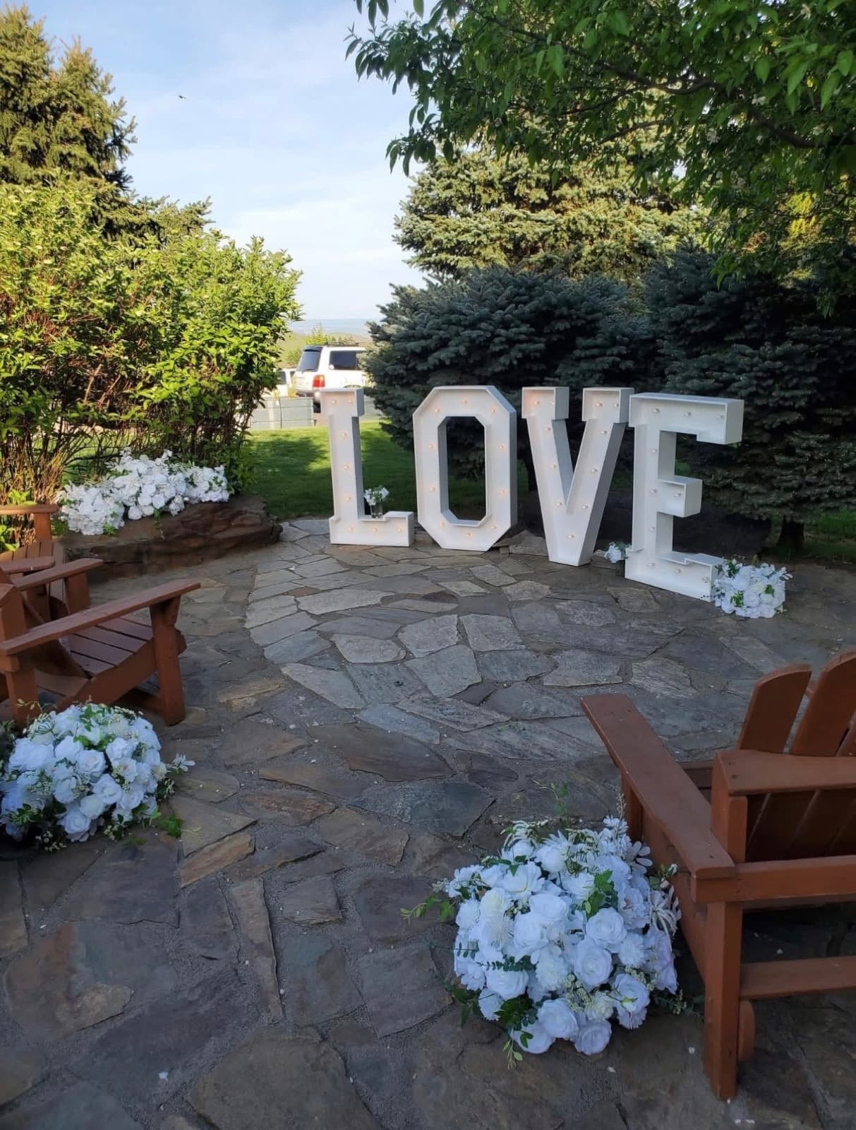 "LOVE" Marquee Sign