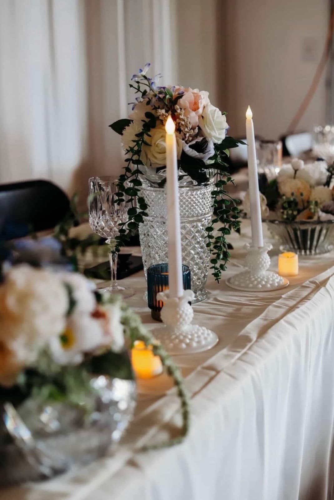 Milk Glass Vases